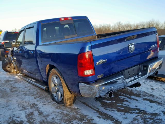 3C6RR7LT8GG328307 - 2016 RAM 1500 SLT BLUE photo 3