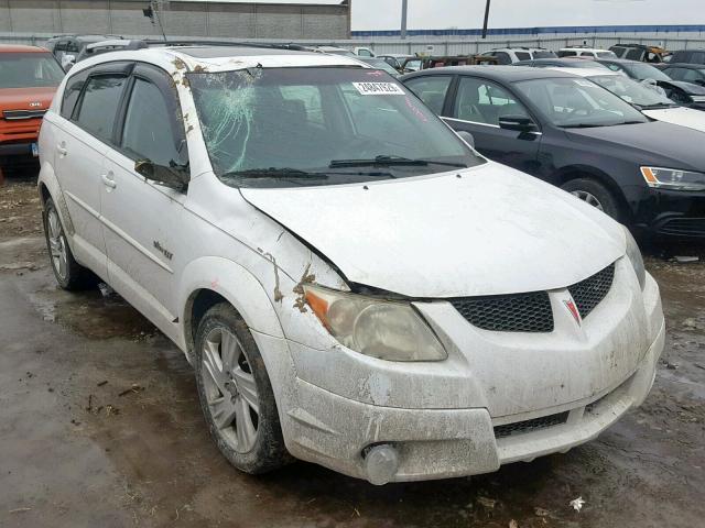 5Y2SN64L84Z466388 - 2004 PONTIAC VIBE GT WHITE photo 1