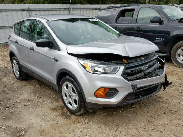 1FMCU0F79HUB35824 - 2017 FORD ESCAPE S SILVER photo 1