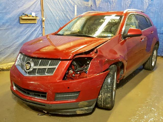 3GYFNDE34CS659728 - 2012 CADILLAC SRX LUXURY RED photo 2