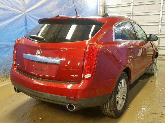 3GYFNDE34CS659728 - 2012 CADILLAC SRX LUXURY RED photo 4