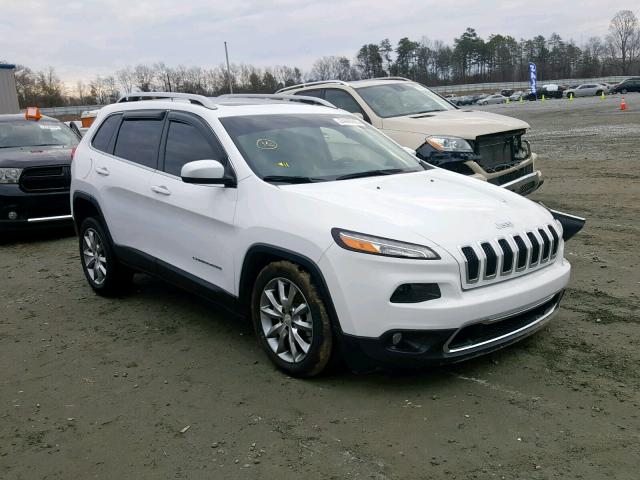 1C4PJLDX2JD552887 - 2018 JEEP CHEROKEE L WHITE photo 1