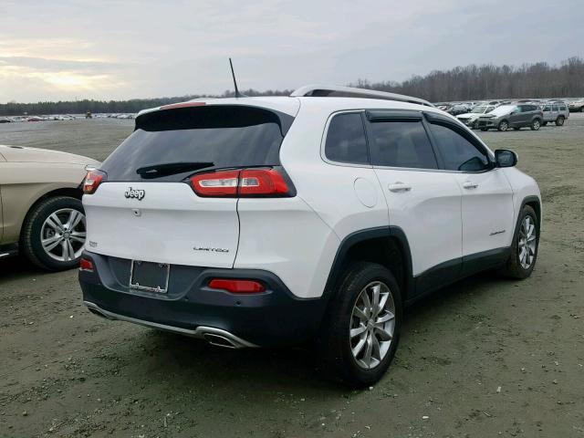 1C4PJLDX2JD552887 - 2018 JEEP CHEROKEE L WHITE photo 4