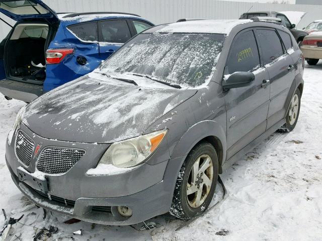 5Y2SL63895Z469238 - 2005 PONTIAC VIBE GRAY photo 2