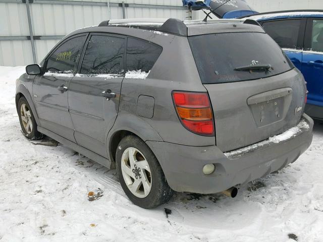 5Y2SL63895Z469238 - 2005 PONTIAC VIBE GRAY photo 3