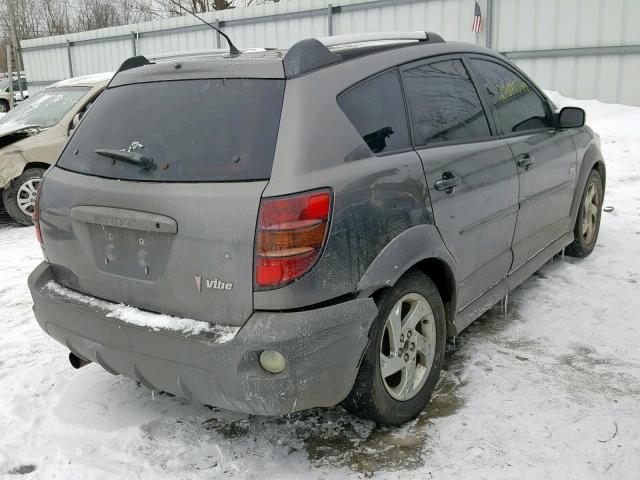 5Y2SL63895Z469238 - 2005 PONTIAC VIBE GRAY photo 4