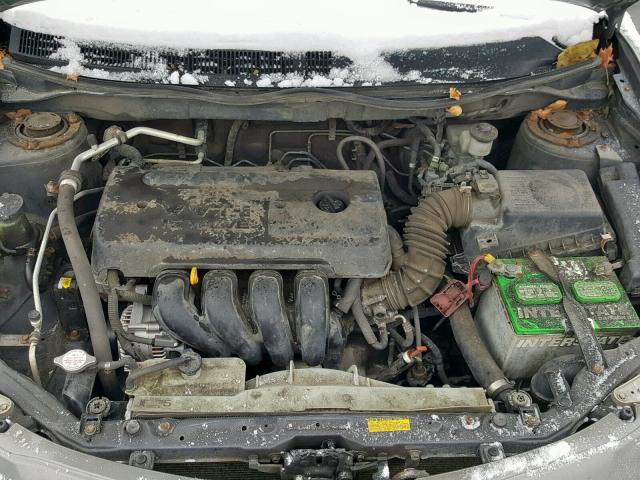 5Y2SL63895Z469238 - 2005 PONTIAC VIBE GRAY photo 7