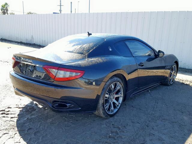 ZAM45VLA5D0072026 - 2013 MASERATI GRANTURISM BLACK photo 4