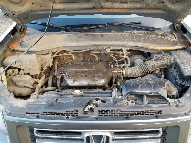 2HJYK16567H524115 - 2007 HONDA RIDGELINE GRAY photo 7