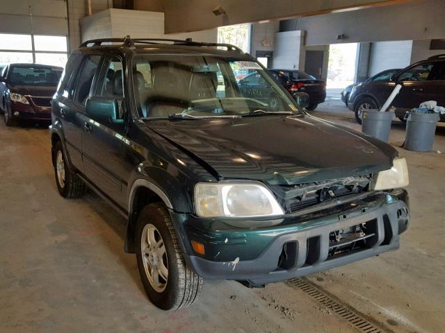 JHLRD1874YS010147 - 2000 HONDA CR-V SE GREEN photo 1