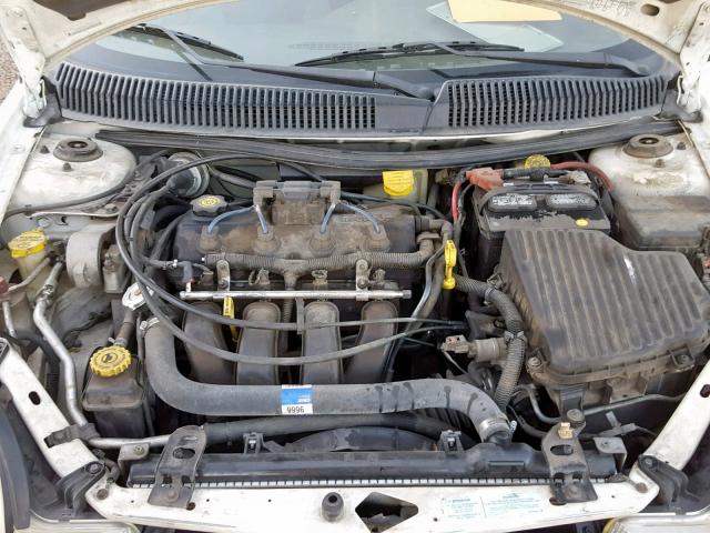 1B3ES46C11D298711 - 2001 DODGE NEON SE WHITE photo 7