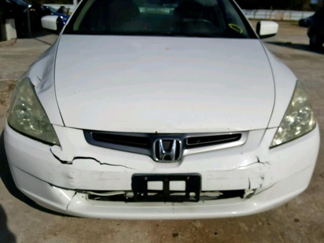 1HGCM66595A063365 - 2005 HONDA ACCORD EX WHITE photo 9