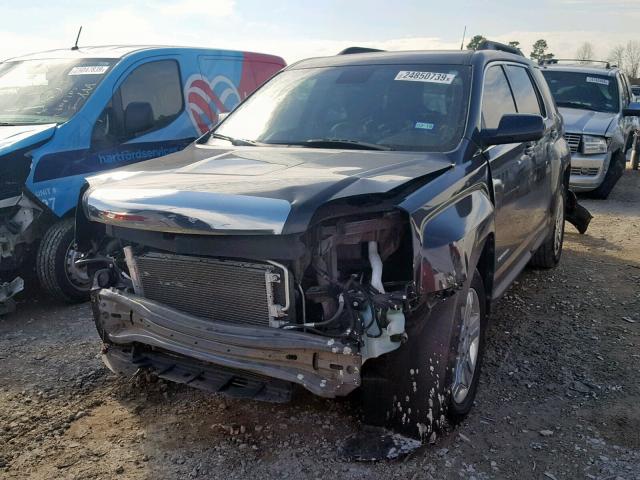 2GKALUEKXD6132682 - 2013 GMC TERRAIN SL CHARCOAL photo 2