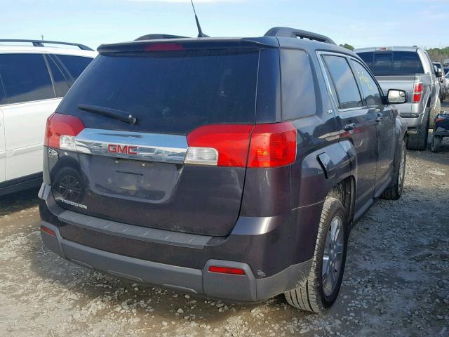 2GKALUEKXD6132682 - 2013 GMC TERRAIN SL CHARCOAL photo 4