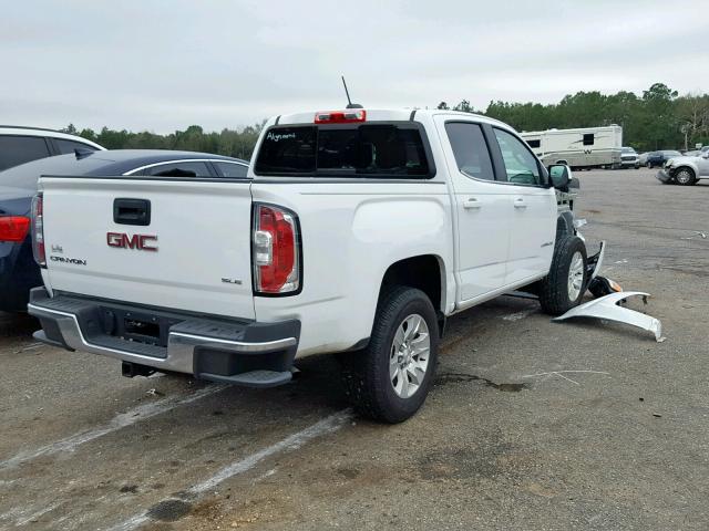 1GTG5CEN3H1294697 - 2017 GMC CANYON SLE WHITE photo 4