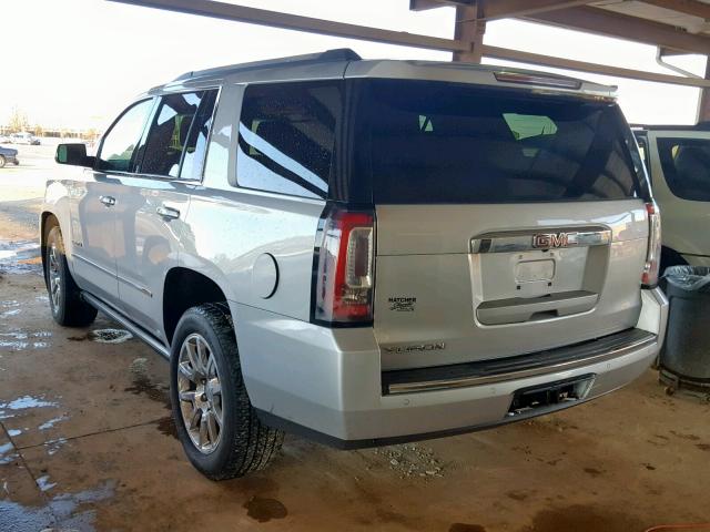 1GKS2CKJ2FR508179 - 2015 GMC YUKON DENA SILVER photo 3