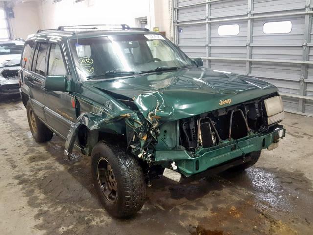 1J46Z78Y7VC623560 - 1997 JEEP GRND CHERO GREEN photo 1