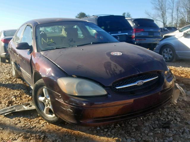 1FAFP55U81A157713 - 2001 FORD TAURUS SES RED photo 1