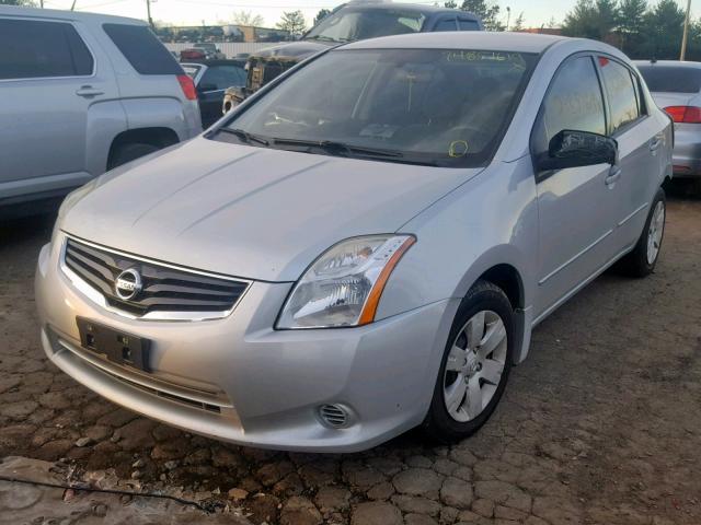 3N1AB6AP0AL600733 - 2010 NISSAN SENTRA 2.0 SILVER photo 2