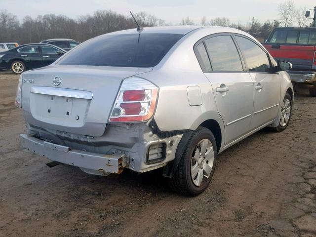 3N1AB6AP0AL600733 - 2010 NISSAN SENTRA 2.0 SILVER photo 4