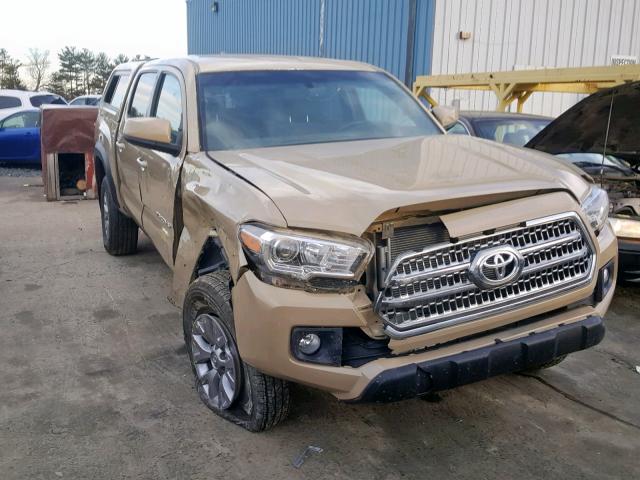 3TMCZ5AN9HM054688 - 2017 TOYOTA TACOMA DOU თაფლისფერი ფოტო 1