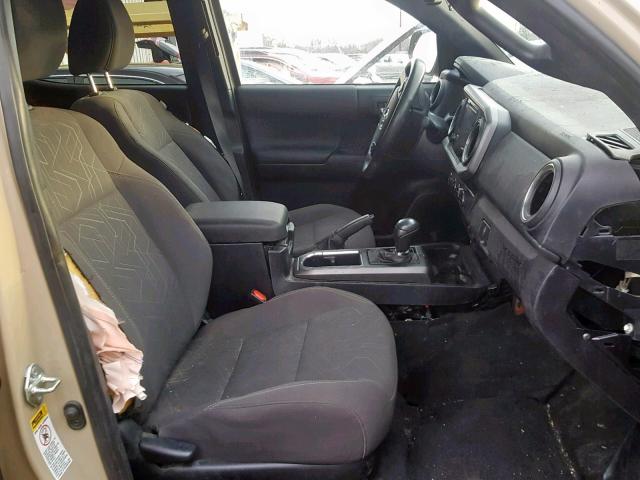 3TMCZ5AN9HM054688 - 2017 TOYOTA TACOMA DOU თაფლისფერი ფოტო 5