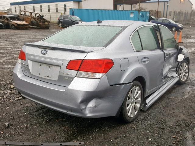 4S3BMBK62C3038116 - 2012 SUBARU LEGACY 2.5 SILVER photo 4