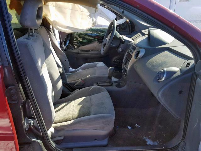 1G8AL58B57Z182776 - 2007 SATURN ION LEVEL MAROON photo 5