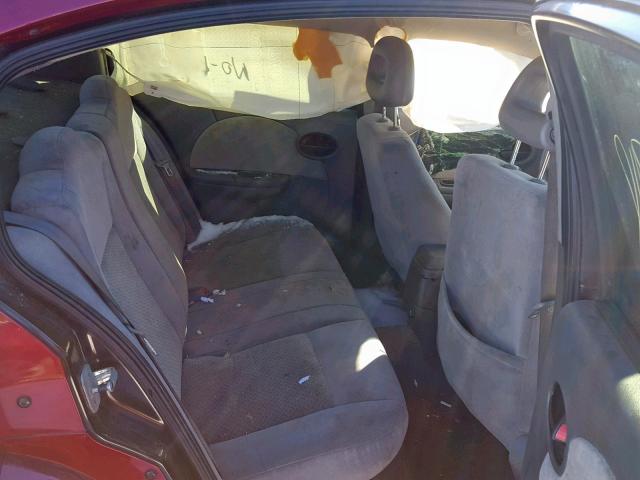 1G8AL58B57Z182776 - 2007 SATURN ION LEVEL MAROON photo 6