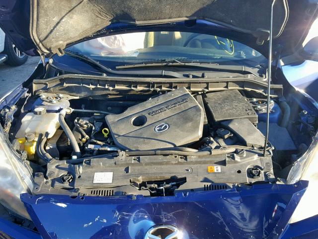 JM1BL1V5XC1510591 - 2012 MAZDA 3 S BLUE photo 7