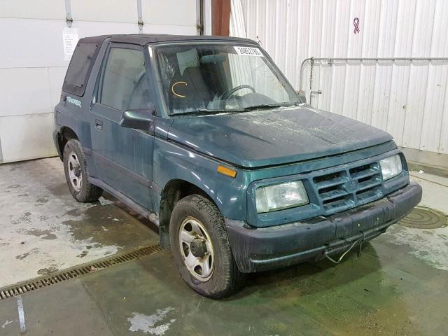 2CNBJ1867T6947063 - 1996 GEO TRACKER GREEN photo 1