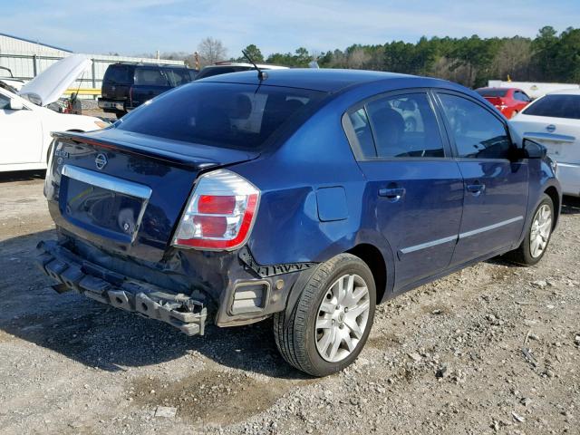 3N1AB6AP4CL775778 - 2012 NISSAN SENTRA 2.0 BLUE photo 4