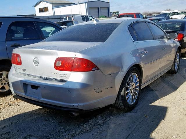 1G4HF57999U117743 - 2009 BUICK LUCERNE SU SILVER photo 4