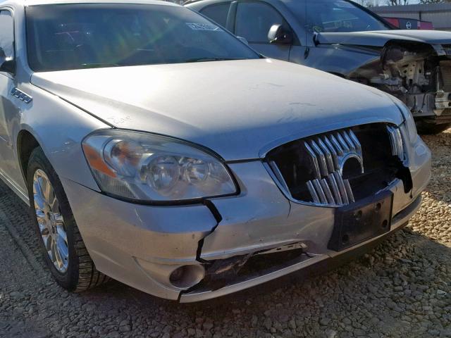 1G4HF57999U117743 - 2009 BUICK LUCERNE SU SILVER photo 9