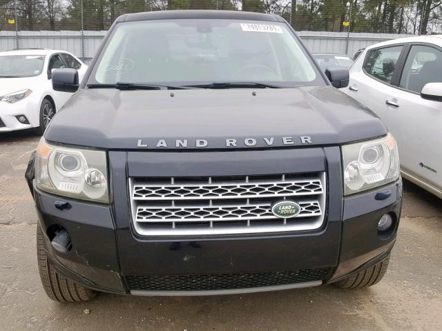 SALFT24N19H124935 - 2009 LAND ROVER LR2 HSE TE BLACK photo 9