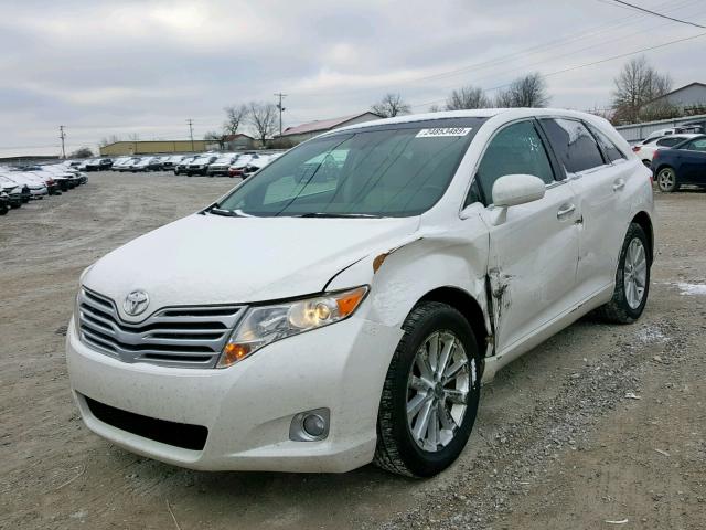 4T3ZA3BB1BU041188 - 2011 TOYOTA VENZA BASE WHITE photo 2