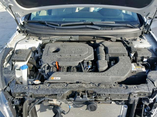 5NPE34AF2HH553674 - 2017 HYUNDAI SONATA SPO SILVER photo 7