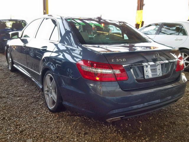 WDDHF5GB2BA498937 - 2011 MERCEDES-BENZ E 350 GRAY photo 3