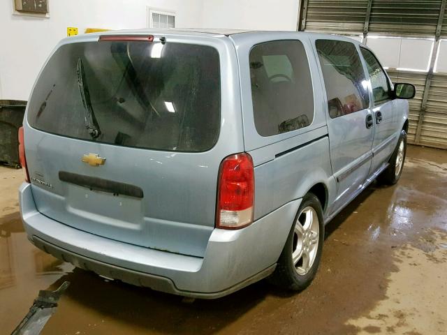1GNDV23127D131668 - 2007 CHEVROLET UPLANDER L 蓝色 照片 4