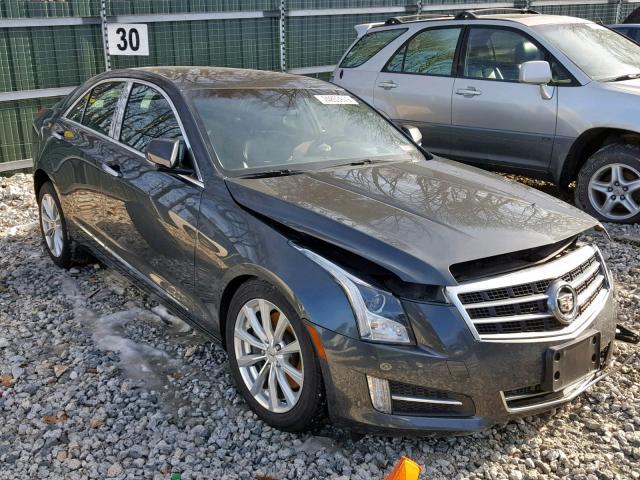 1G6AL5S30E0183197 - 2014 CADILLAC ATS PREMIU CHARCOAL photo 1