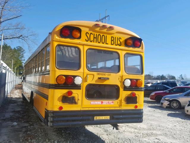 1FDXJ75C9PVA08548 - 1993 FORD BUS CHASSI YELLOW photo 3