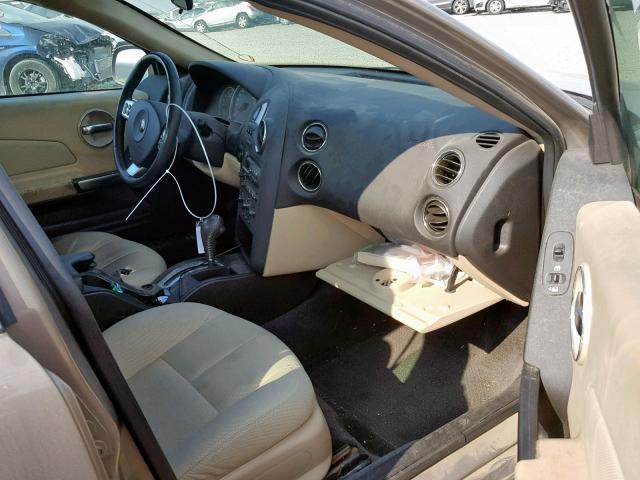 2G2WP552771228707 - 2007 PONTIAC GRAND PRIX GOLD photo 5
