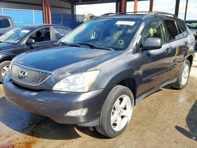 JTJGA31U540009326 - 2004 LEXUS RX 330 GRAY photo 2