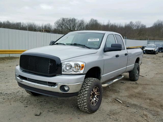 3D7KS28A28G184463 - 2008 DODGE RAM 2500 S SILVER photo 2