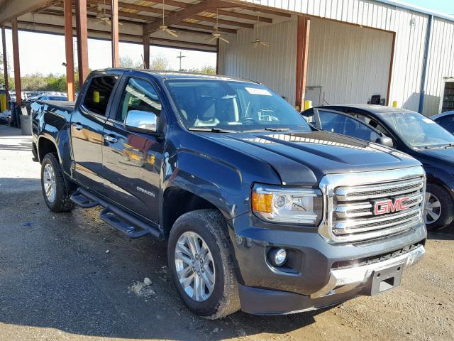 1GTG6DEN8H1307236 - 2017 GMC CANYON SLT CHARCOAL photo 1