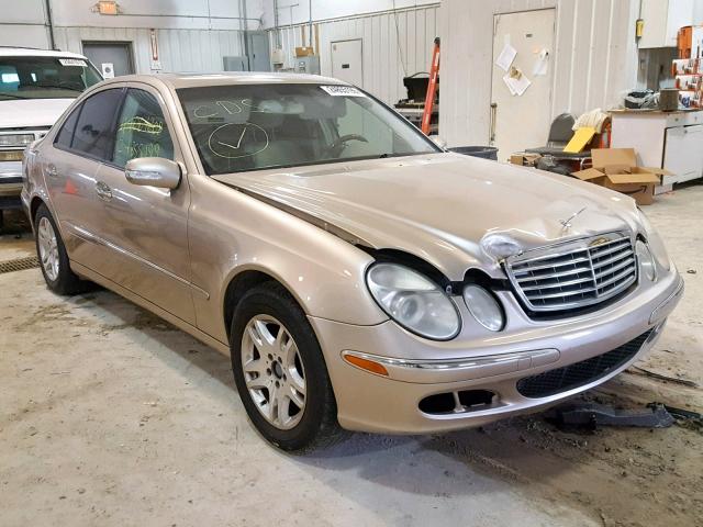 WDBUF65J24A587739 - 2004 MERCEDES-BENZ E 320 TAN photo 1