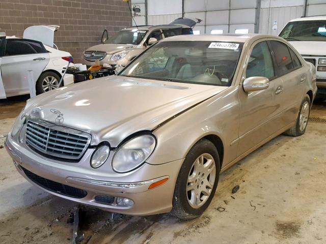 WDBUF65J24A587739 - 2004 MERCEDES-BENZ E 320 TAN photo 2