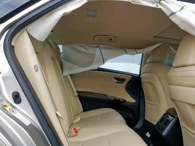 4T1BK1EB8FU142967 - 2015 TOYOTA AVALON XLE GOLD photo 6