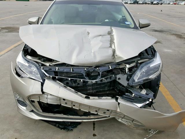4T1BK1EB8FU142967 - 2015 TOYOTA AVALON XLE GOLD photo 9