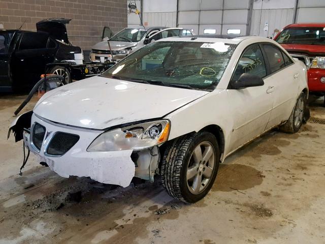 1G2ZH558464192105 - 2006 PONTIAC G6 GT WHITE photo 2